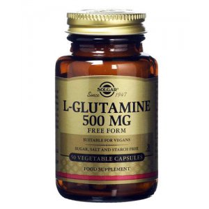 Solgar L-Glutamina 500mg 50 kapsułek