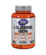 NOW L-Glutamina 1000mg - 120 kapsułek