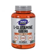 NOW FOODS L-Glutamina 1000mg - 120 kapsułek