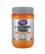 NOW FOODS L-Glutamina proszek 454 g (Dla sportowców) - Proszek 454g