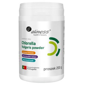 Aliness, Chlorella Vulgaris proszek 200 g