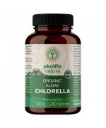 Ekolife Natura Ekologiczna Chlorella 500mg - 240 tabletek