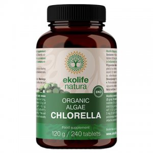 Ekolife Natura Ekologiczna Chlorella 500mg 
