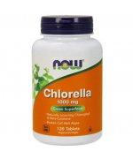 NOW FOODS Chlorella 1000mg - 120 tabletek