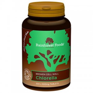 RAINFOREST FOODS Chlorella BIO (300 tabletek x 500 mg)