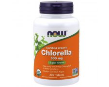 NOW FOODS Chlorella organiczna certyfikowana 500mg