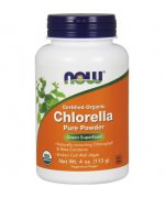 NOW FOODS Chlorella organiczna certyfikowana Pure Proszek 113g - Proszek 113g
