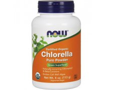 NOW FOODS Chlorella organiczna certyfikowana Pure Proszek 113g