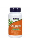 NOW FOODS Chlorella 1000mg - 60 tabletek
