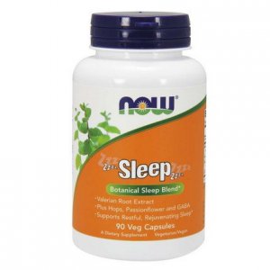 NOW FOODS Sleep (Chmiel zwyczajny,Korzeń waleriany,Passiflora)