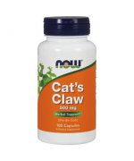 NOW Koci Pazur (Cat's Claw) 500mg - 100 kapsułek