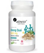 Aliness DongQuai 1,5% 500mg Dzięgiel chiński dla kobiet - 100 kapsułek