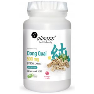 Aliness DongQuai 1,5% 500mg Dzięgiel chiński dla kobiet