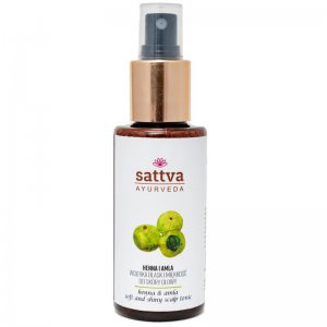 SATTVA Wcierka Sattva Blask i Miękkość do skóry głowy Henna i Amla 100ml