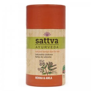 SATTVA Henna Sattva Farba do włosów Henna Amla 150g