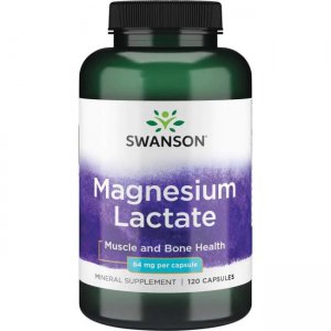 SWANSON Mleczan magnezu 84mg