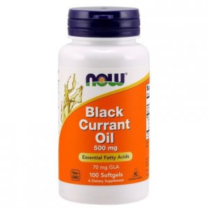 NOW FOODS Black Currant Oil (Olej z czarnej porzeczki) 500 mg