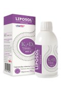 Liposol Liposomalna naturalna Witamina K2 + D3 4000 w płynie - 250 ml