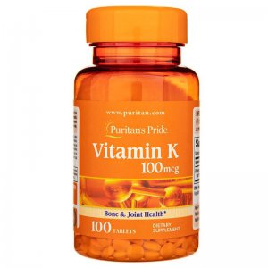 PURITANS PRIDE Witamina K 100mcg