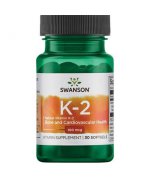 SWANSON Witamina K2 MK-7 naturalna 100µg - 30 kapsułek