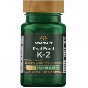 SWANSON Witamina K2 MK-7 naturalna 200µg