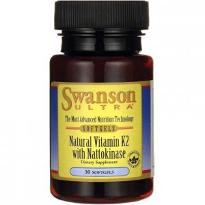 SWANSON Witamina K2 MK-7 & Nattokinaza 50mcg