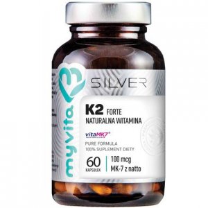 MYVITA Silver Pure 100% Witamina K2 MK-7  100µg