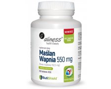 Aliness Maślan wapnia 550 mg (bez sodu) 
