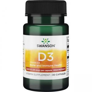 SWANSON Witamina D-3 1000IU 