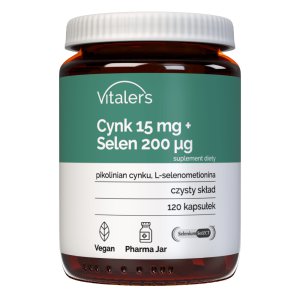 Vitaler's Cynk 15 mg + Selen 200 μg
