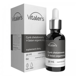 Vitaler's Cynk 15 mg + Selen 200 mcg krople - 30 ml