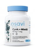 Osavi Cynk + Miedź 15mg + 1mg - 120 kapsułek