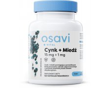 Osavi Cynk + Miedź 15mg + 1mg 