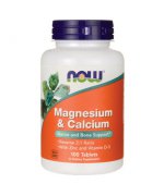 Now Foods Magnesium Calcium Zinc D3 (Magnez Wapń Cynk Witamina D3) - 250 tabletek