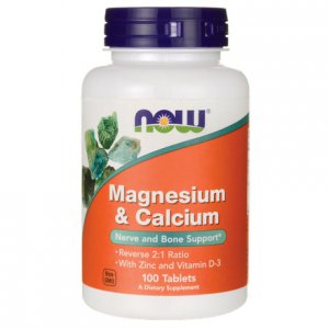 Now Foods Magnesium Calcium Zinc D3 (Magnez Wapń Cynk Witamina D3)