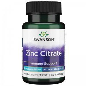Swanson Cynk - Cytrynian 50mg