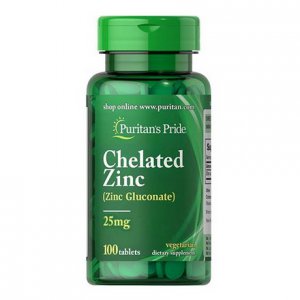 PURITAN'S PRIDE Cynk glukonian 25mg