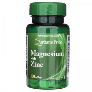 PURITANS PRIDE Magnez z cynkiem