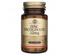 Solgar Cynk Pikolinian 22 mg - 100 tabletek