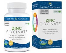 Nordic Naturals Cynk Glycinate, 20mg