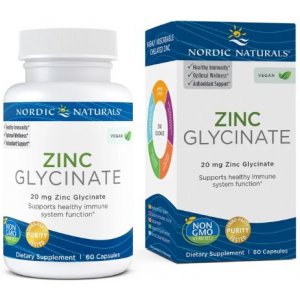 Nordic Naturals Cynk Glycinate, 20mg