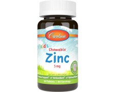 Carlson Labs Kid's Chewable Zinc, Natural Mixed Berry Cynk