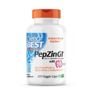 Doctor's Best Pepzin GI (Cynk i L-Karnozyna)