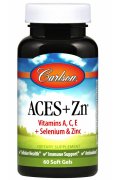 Carlson Labs ACES + Zn cynk i witaminy - 60 kapsułek