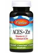 Carlson Labs ACES  +  Zn cynk i witaminy - 60 kapsułek