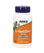 NOW FOODS L-OptiZinc (Cynk) 30mg - 100 kapsułek