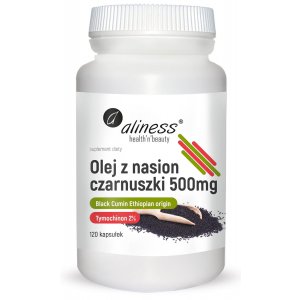 Aliness Olej z nasion czarnuszki 2% 500 mg