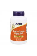 NOW FOODS Black Cumin Seed Oil (Olej z nasion czarnuszki) 1000mg - 60 kapsułek