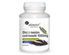 Aliness Olej z nasion czarnuszki 2% 1000 mg 