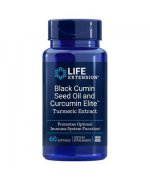 Life Extension Black Cumin Seed Oil and Curcumin Elite Turmeric Extract (czarnuszka, kurkuma) - 60 miękkich kapsułek